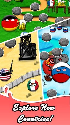 Countryballs Crush - Screenshot 1