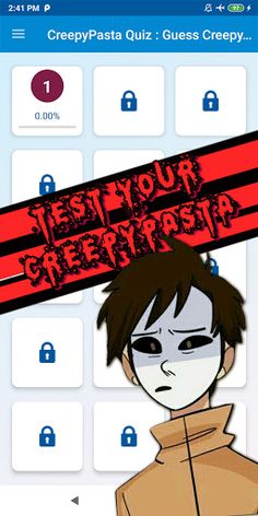 creepypasta quiz - Screenshot 2
