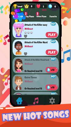 MrBeast Game Music Piano - Screenshot 2