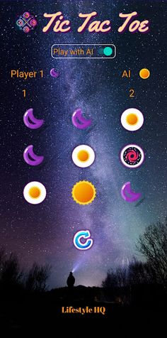 Tic Tac Toe -AI Zero Kata Game - Screenshot 1