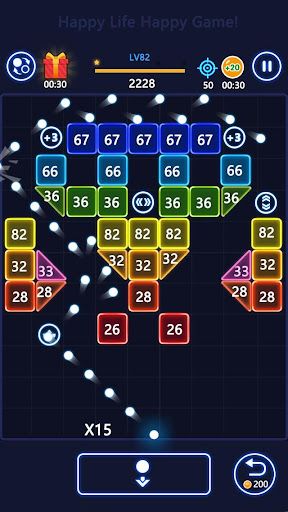 Brick Ball Fun - Crush blocks - Screenshot 3