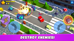 Car Eats Car 5 - Racing Game - Screenshot 1