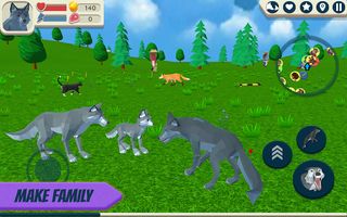Wolf Simulator: Wild Animals 3 - Screenshot 3