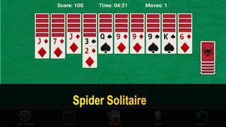 Spider Solitaire - Screenshot 1