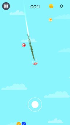 Plane Rush Escape from Missile - Screenshot 1