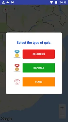 Africa Quiz - Screenshot 1