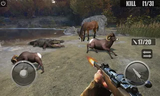 The Hunter Animals Hunting 3D - Screenshot 1