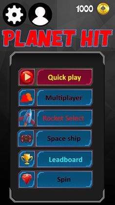 Planet Hit Game - Screenshot 2