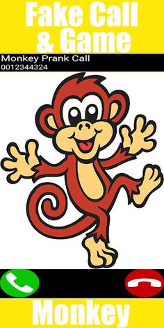 Fake Call Monkey Game - Screenshot 3