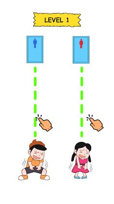 Toilet Rush: Draw to Toilet - Screenshot 1