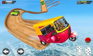 Tuk Tuk Rikshaw Ramp Stunt 3D - Screenshot 3