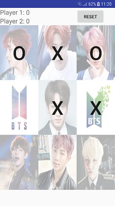 Tic Tac Toe - BTS Theme - Screenshot 2