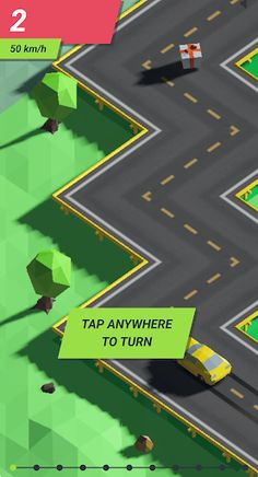 Swerve  Zig - Zag Race - Screenshot 1