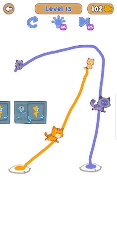 Cat Puzzle: Draw to Merge - Screenshot 3
