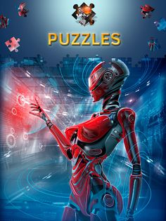 Robot Puzzle Game Free 2019 - Screenshot 1