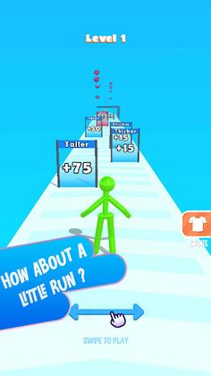 Tall and Thicker Guys Runner - Screenshot 1
