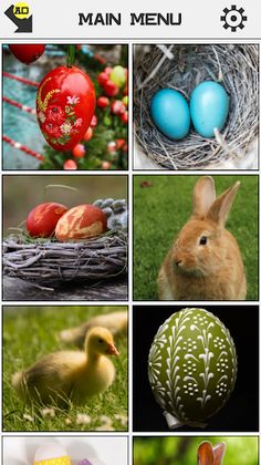 Easter Slide Puzzle - Screenshot 1