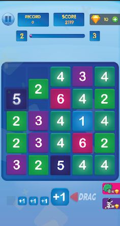 Math Merge Block Deluxe - Screenshot 2