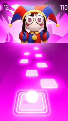 Amazing Circus Tiles Dance Hop - Screenshot 1