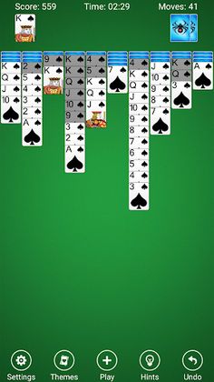 Spider Solitaire - Screenshot 1
