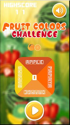 Fruit Colors Challenge - Screenshot 1