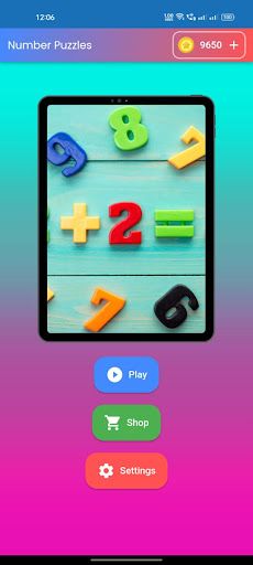 Number Puzzles Game - Screenshot 1