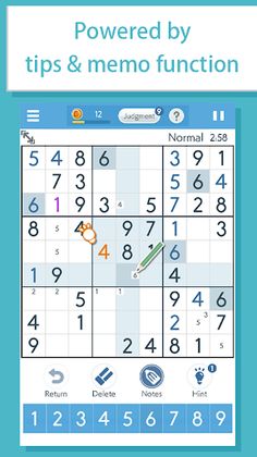 Sudoku‐A logic puzzle game ‐ - Screenshot 4