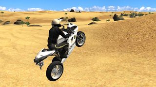Police Motorbike Desert City - Screenshot 2
