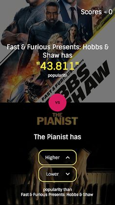 HigherLowerGame - Screenshot 2