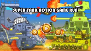 Super Tank Cartoon Rumble Game - Screenshot 1