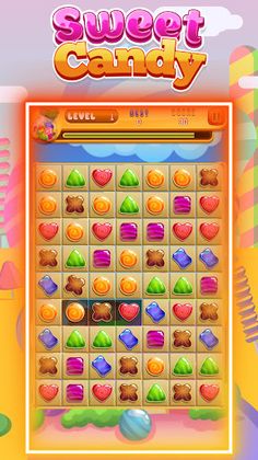 Sweet Candy Match 3 Games - Screenshot 3