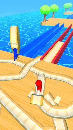 Wood Spiral Race - Screenshot 3