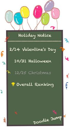 Holiday Doodle Jump - Screenshot 1