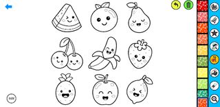 Cute Kawaii Coloring Glitter - Screenshot 2