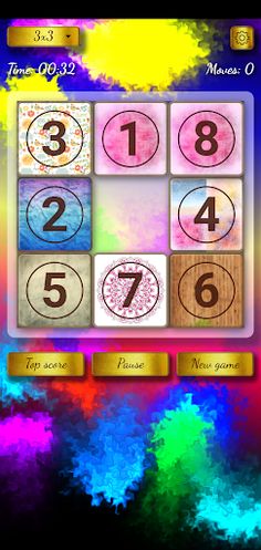 2345 Sliding - Fifteen Puzzle - Screenshot 2