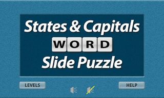 States & Capitals Word Slide - Screenshot 2