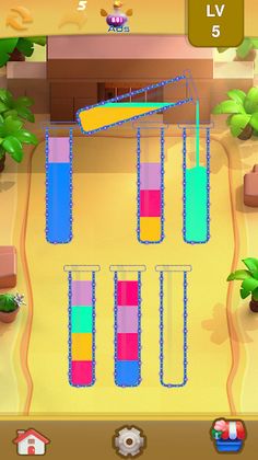 Liquid Shift Puzzles: On - Screenshot 2