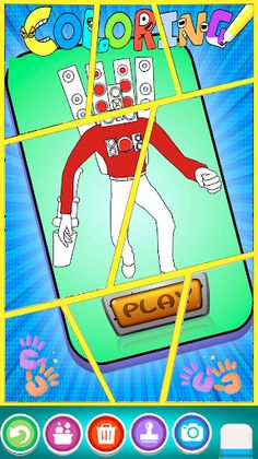 Speakerman Skibd Coloring Game - Screenshot 4