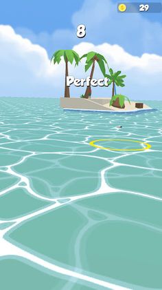 Stone Skimming 3D - Screenshot 2