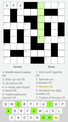 Crossword Puzzles - Screenshot 2