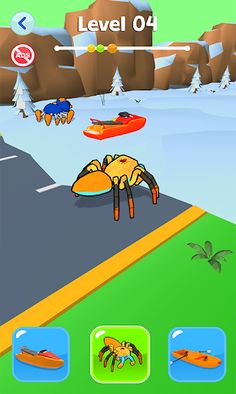 Insect Race - Shape Shifting - Screenshot 2