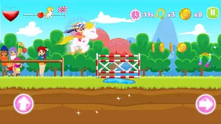 Pony Ride With Obstacles - Screenshot 2