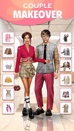 Couple Dress Up-Fashion Levels - Screenshot 2