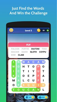 The Word Search - Word Game - Screenshot 1