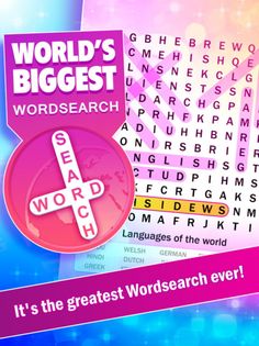 Word Search: World's Biggest - Screenshot 1