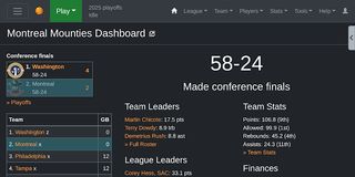 Basketball GM - Screenshot 2