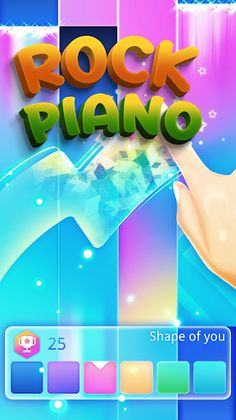 Rock Music Piano Tiles - Screenshot 2