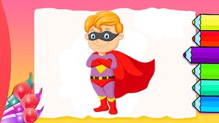 Super Hero 2: Coloring Game - Screenshot 1