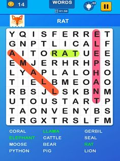 WORD SEARCHING MANIA - BRAIN G - Screenshot 3