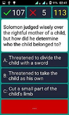 Bible Quiz & Answers - Screenshot 3